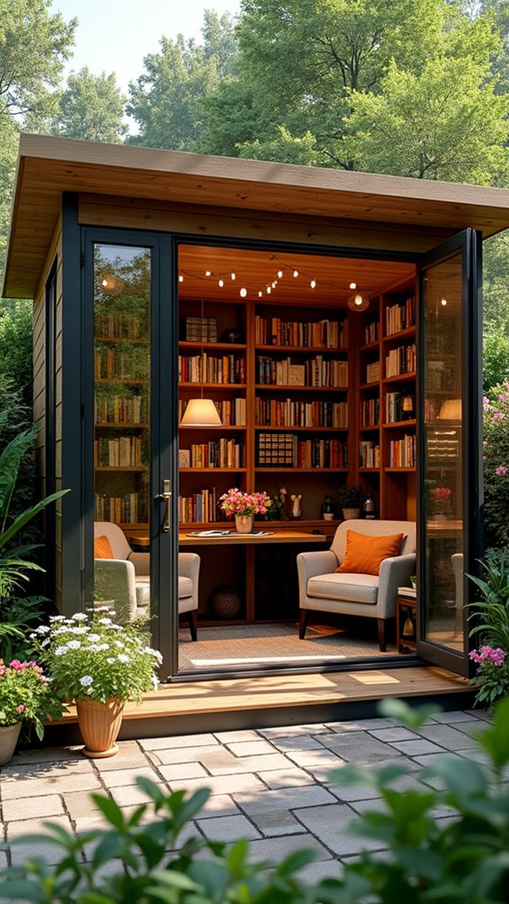 garden retreat for reading