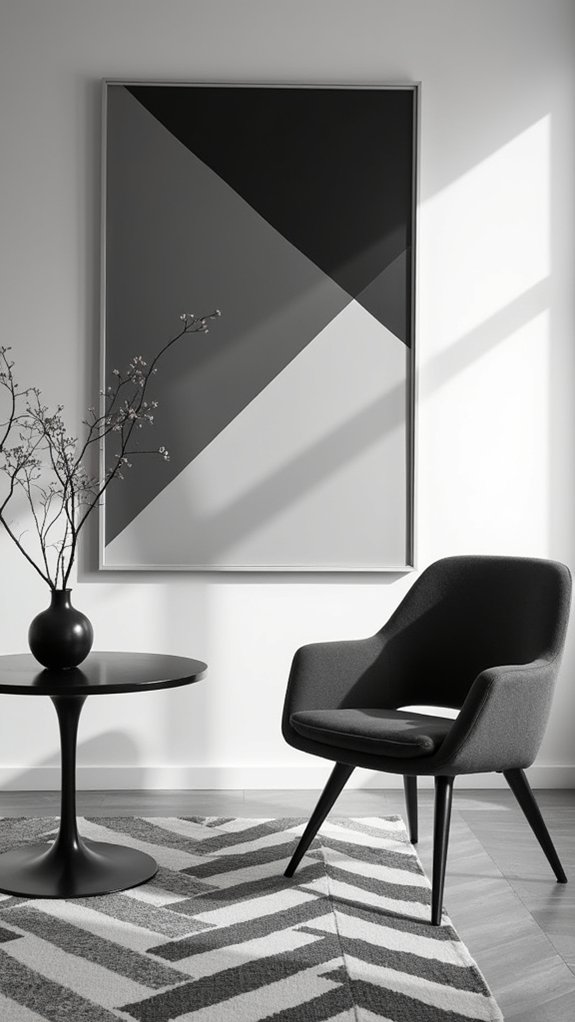 geometric patterns enhance decor