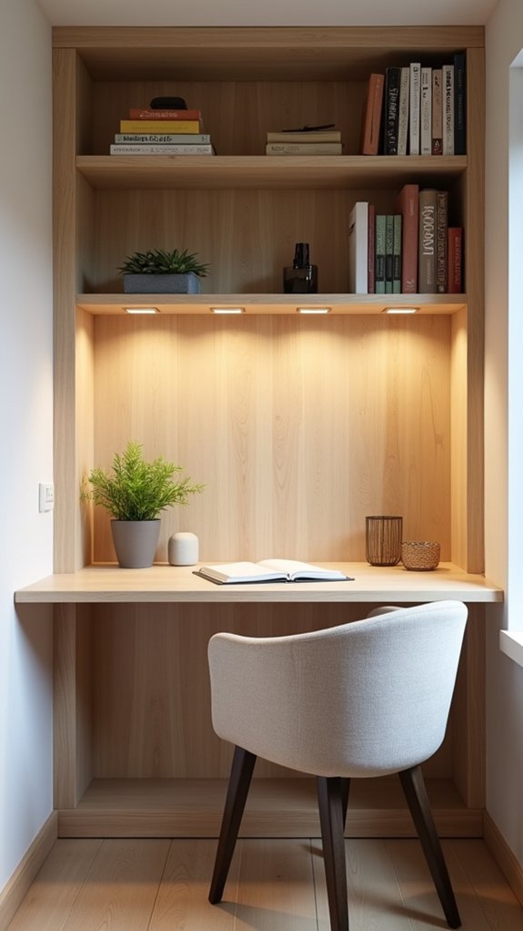hidden storage for organization