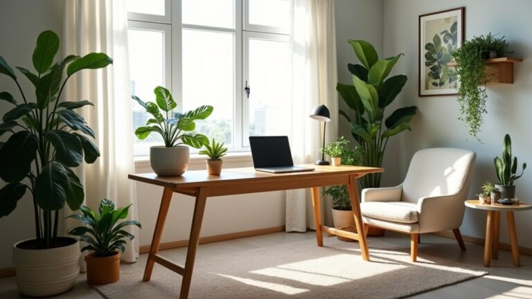 home office plant inspiration
