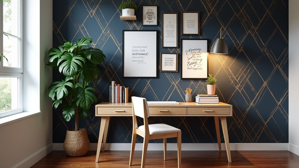 home office wall inspiration