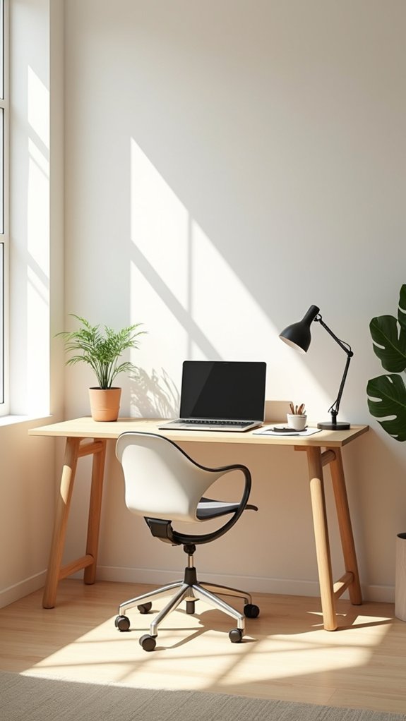 ideal desk for productivity