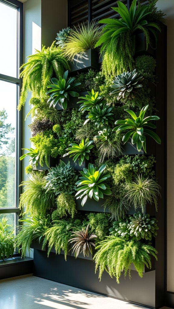 indoor plant wall design