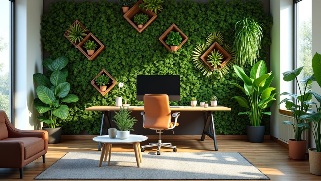 indoor plant wall designs