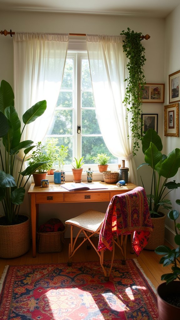indoor plants energize workspace