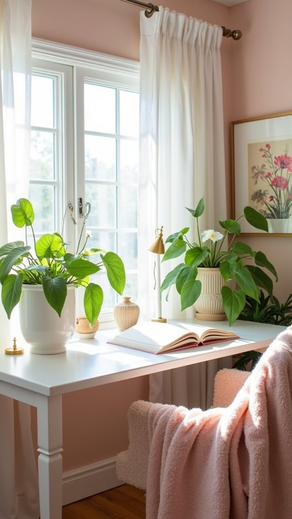 indoor plants enhance productivity