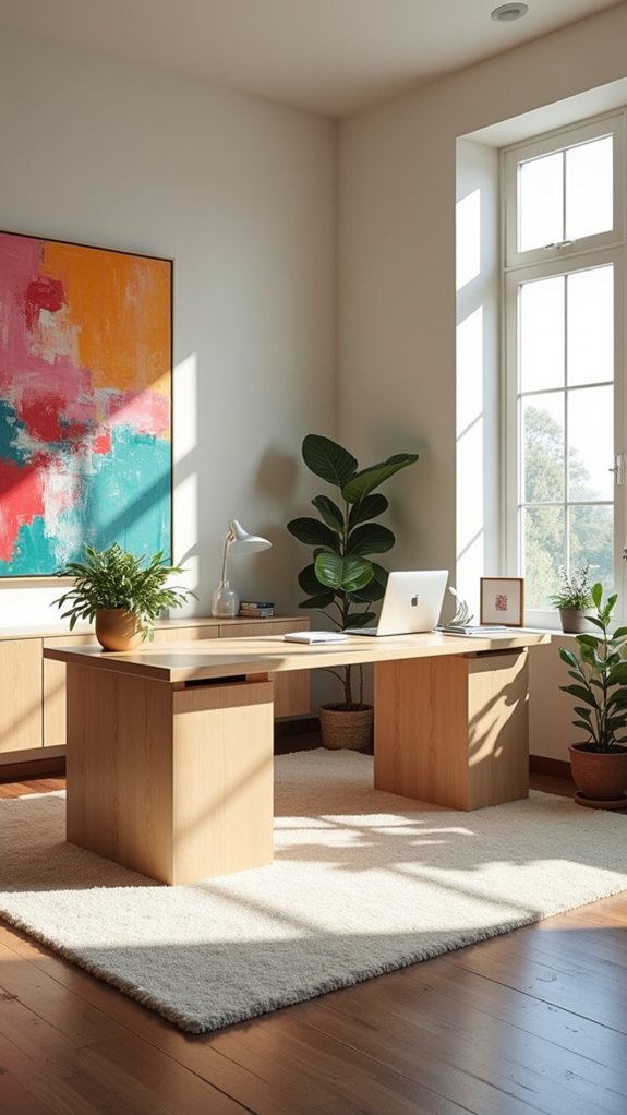 inspirational wall art enhances productivity
