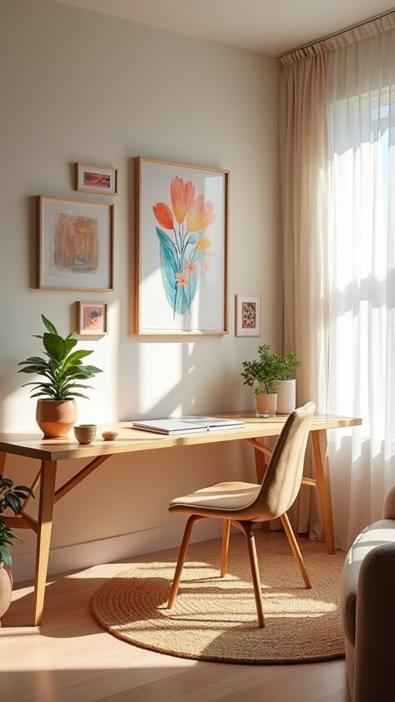 inspiring artwork boosts motivation