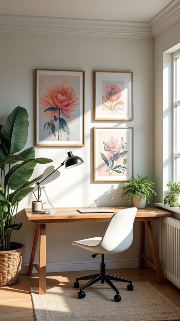 inspiring gallery wall creation