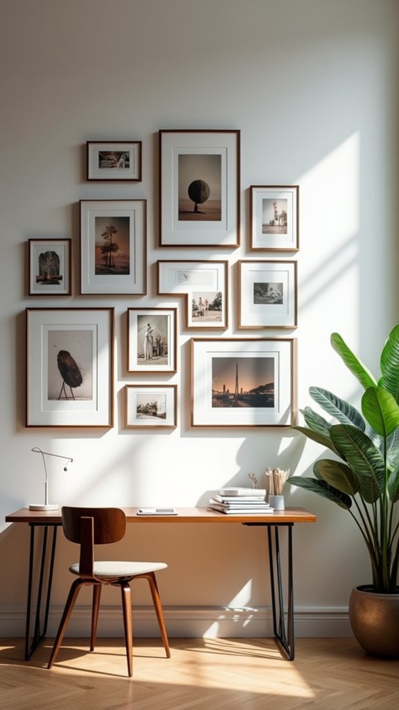 inspiring wall gallery design