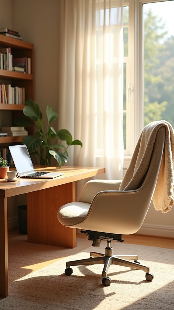 invest in a supportive chair