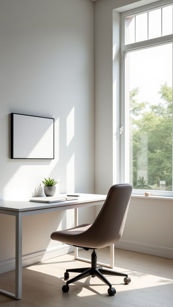 limit distractions with decor