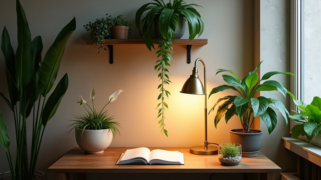 low light plant styling