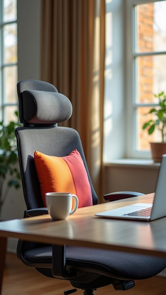 lumbar support enhances productivity