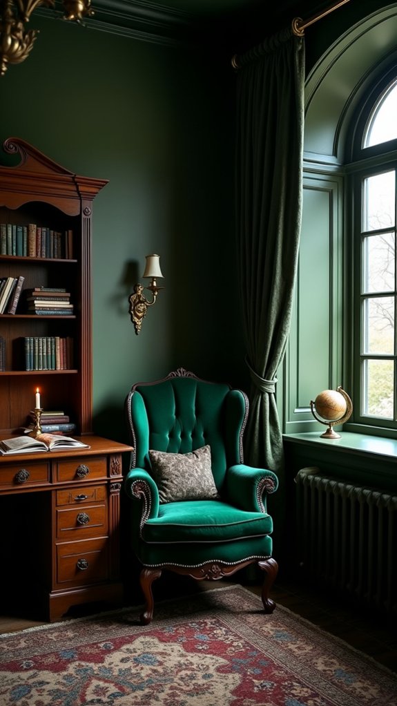 luxurious plush velvet upholstery