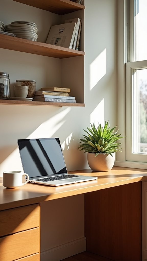 maximize kitchen office space