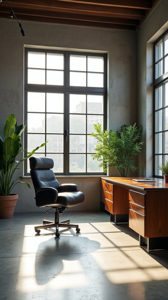 maximize office natural light