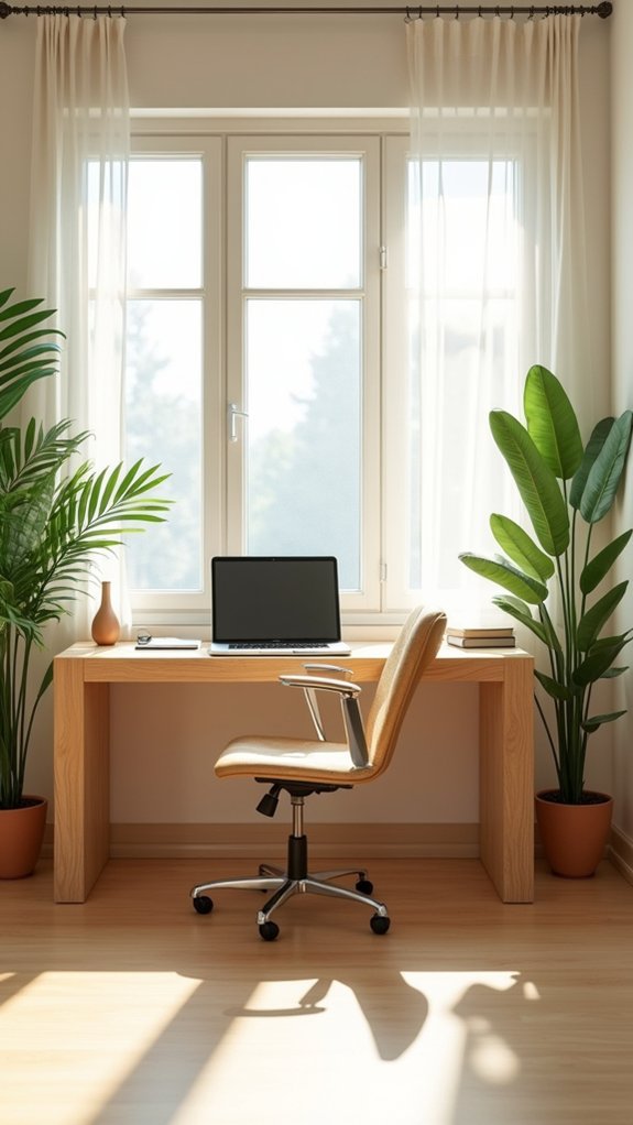 maximize space with corner desk