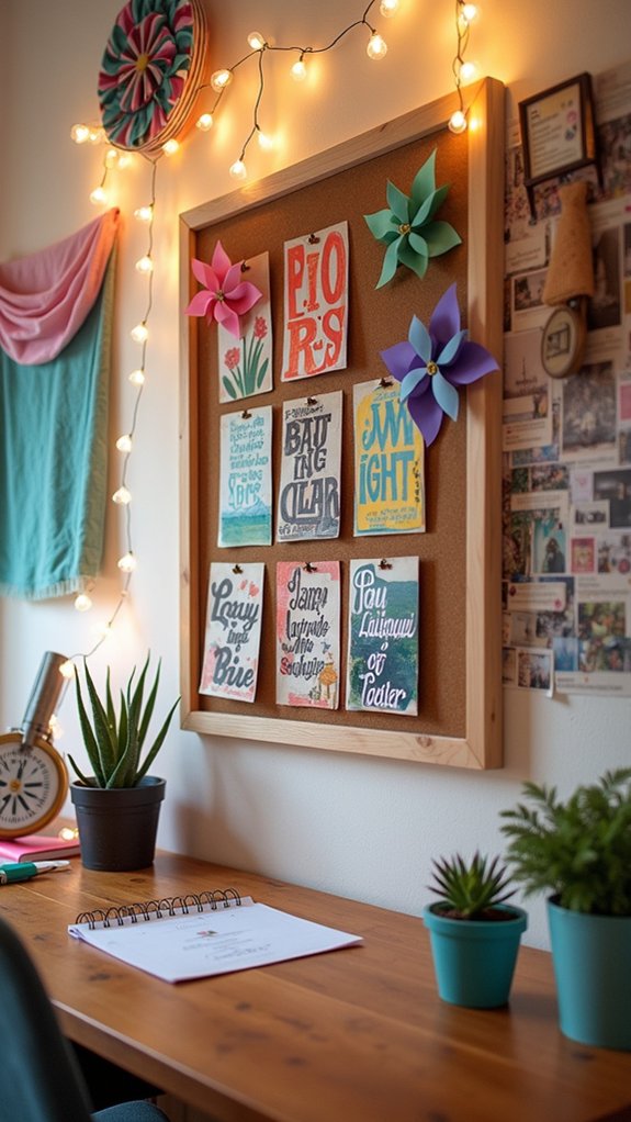 memory filled office decor