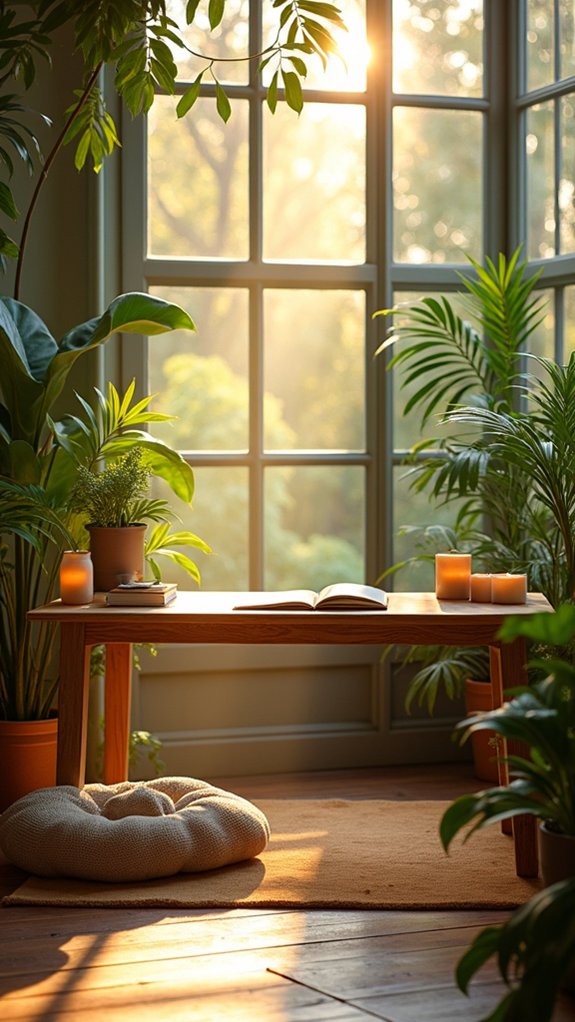 mindful zen space creation