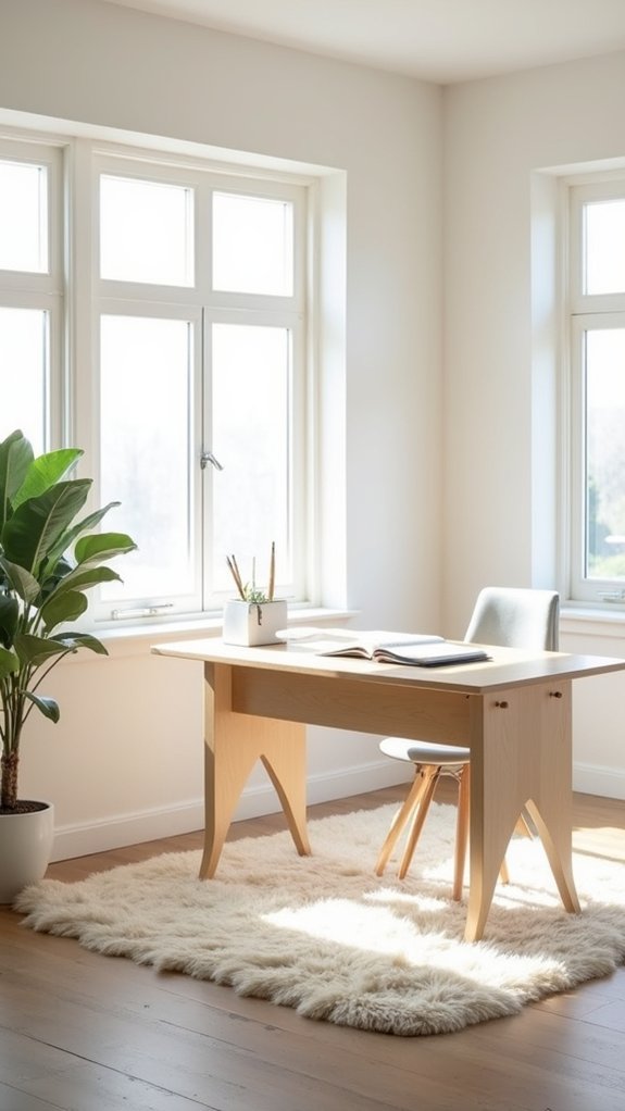 minimalist office design benefits