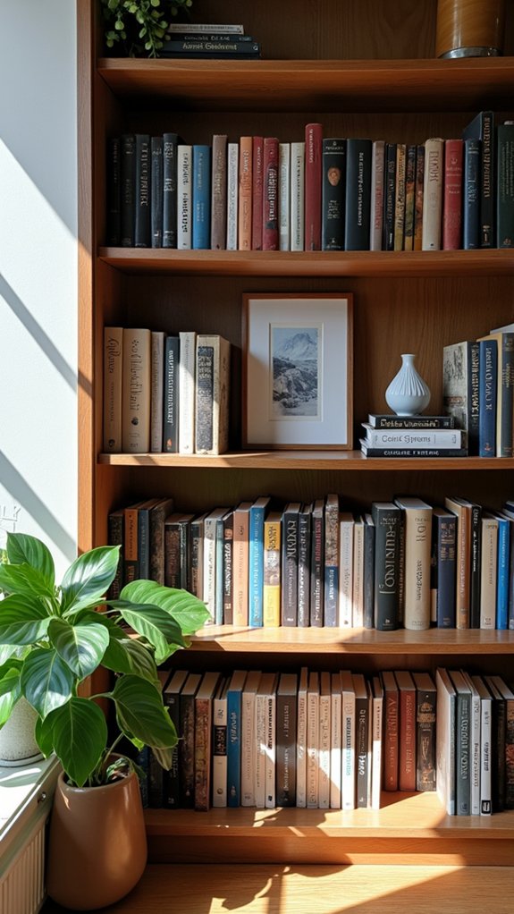 mixing book sizes creatively