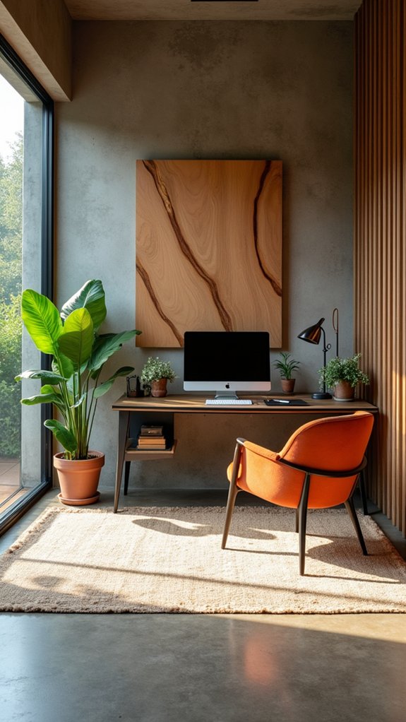 mixing textures for warmth