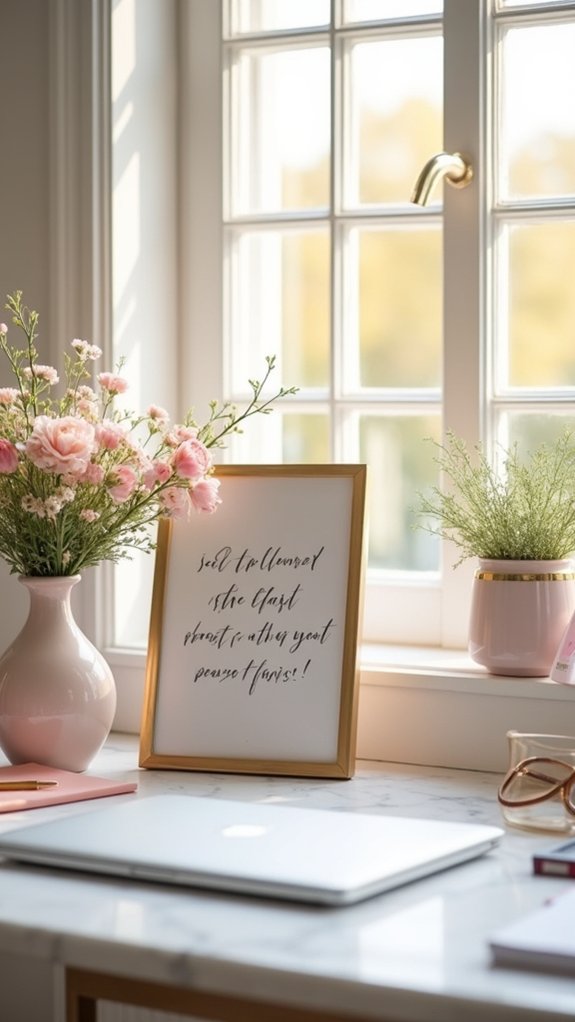 motivational office decor inspiration