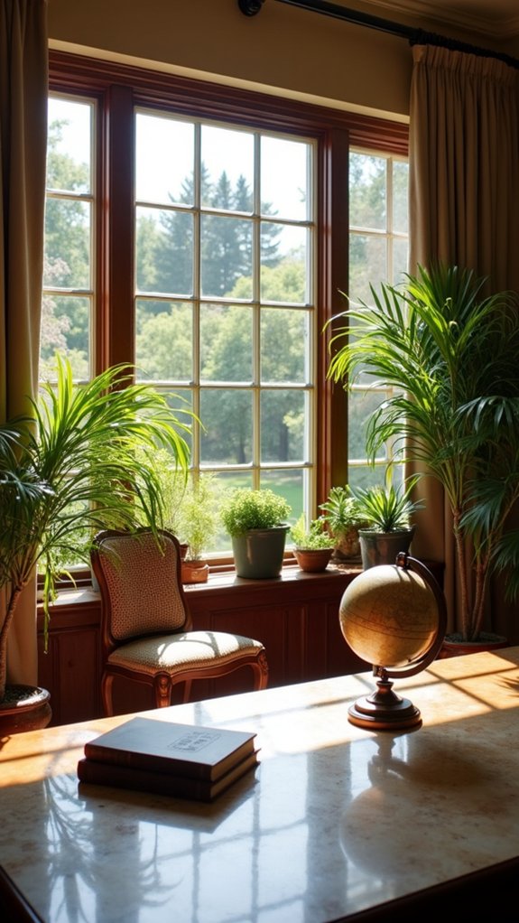 natural elements enhance workspace