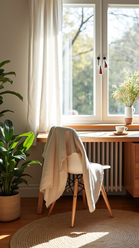 natural fabrics enhance comfort