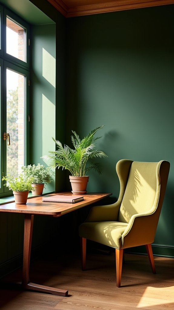 nature inspired calming retreat