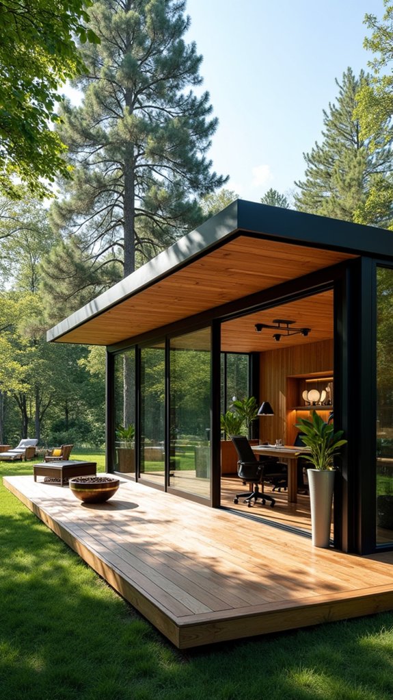 nature inspired creative workspace