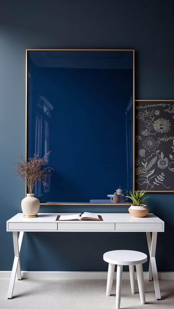 navy blue workspace enhancement