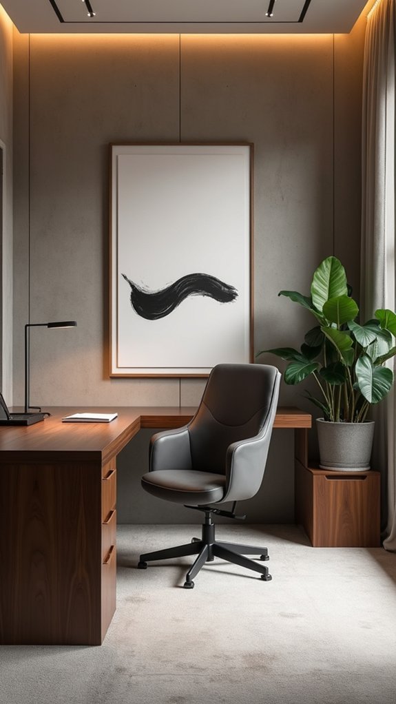 neutral colors enhance focus