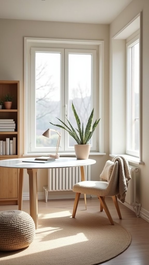 neutral colors foster calmness
