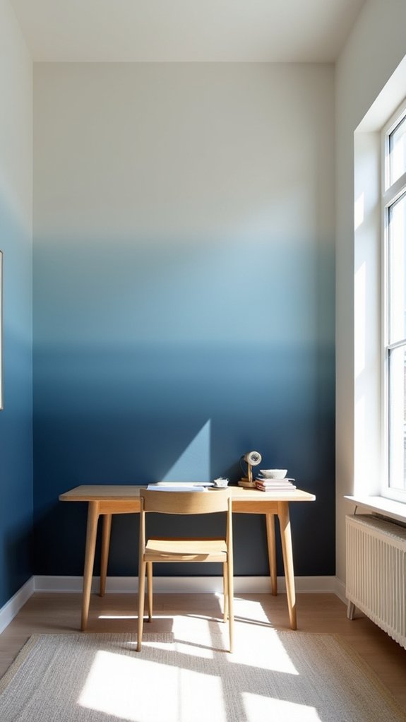 ombre gradient adds elegance