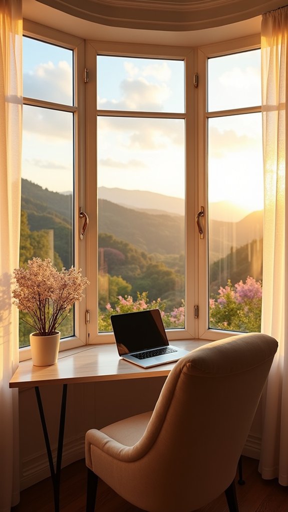 open concept desk design