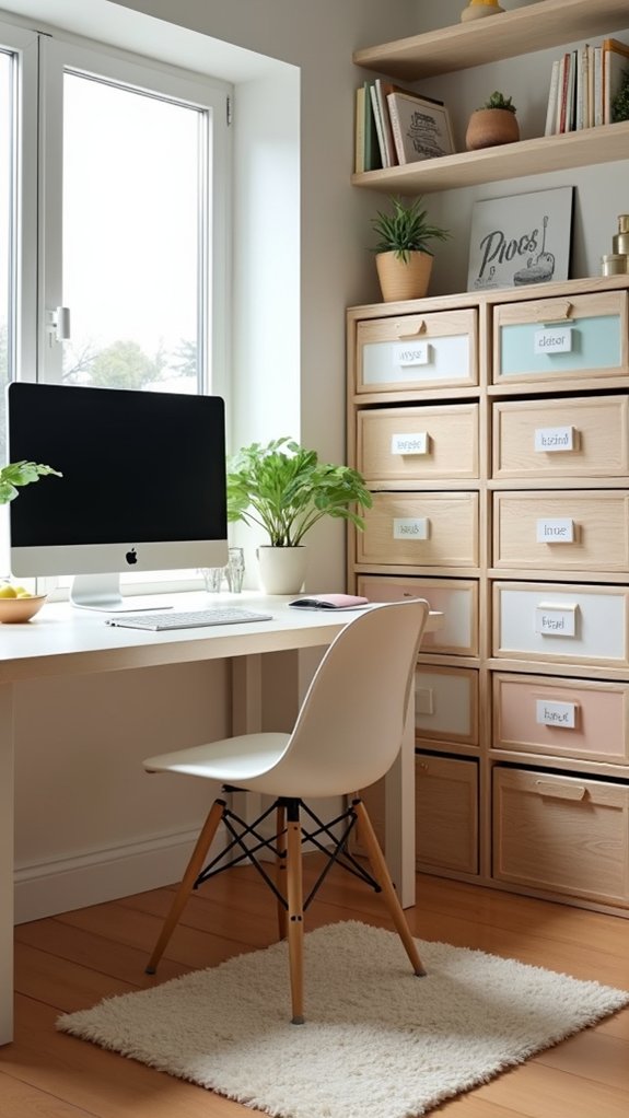 organized corner storage solution