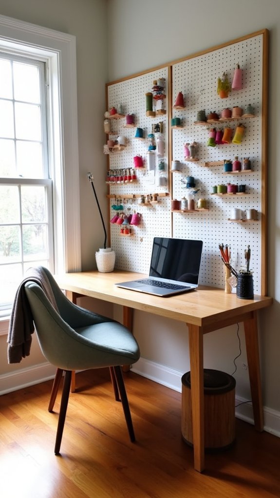 organized crafting workspace solution
