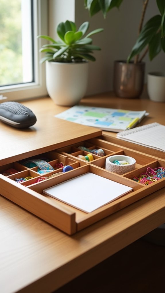 organized drawers enhance productivity