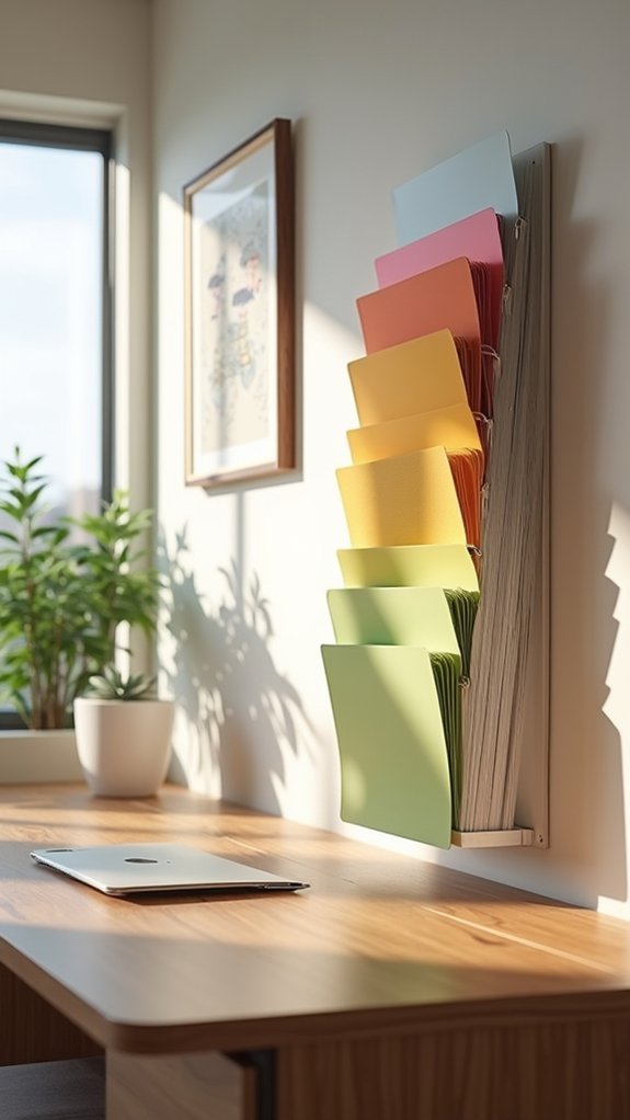organized projects with folders