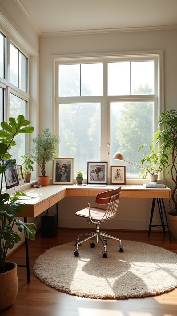 personalize workspace with photos