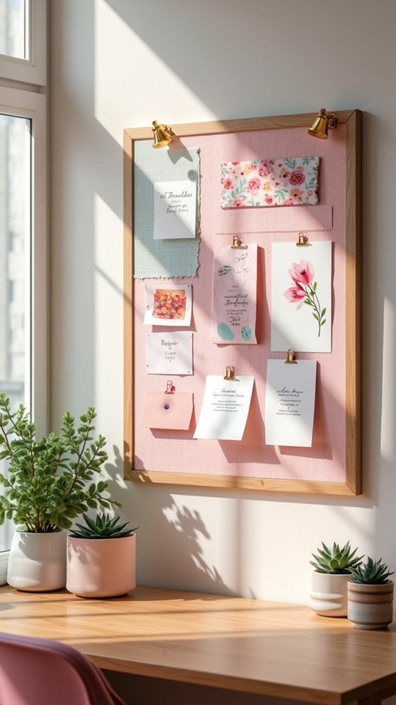 personalized inspiration display boards