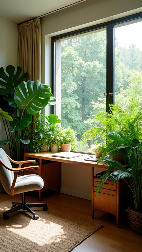 plants as natural dividers