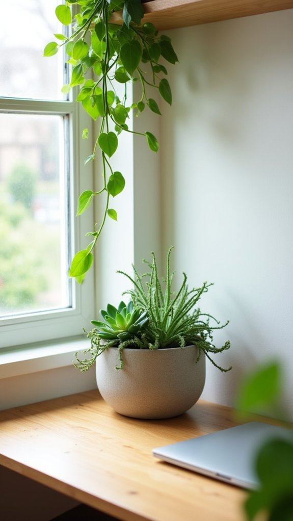 plants enhance workspace ambiance