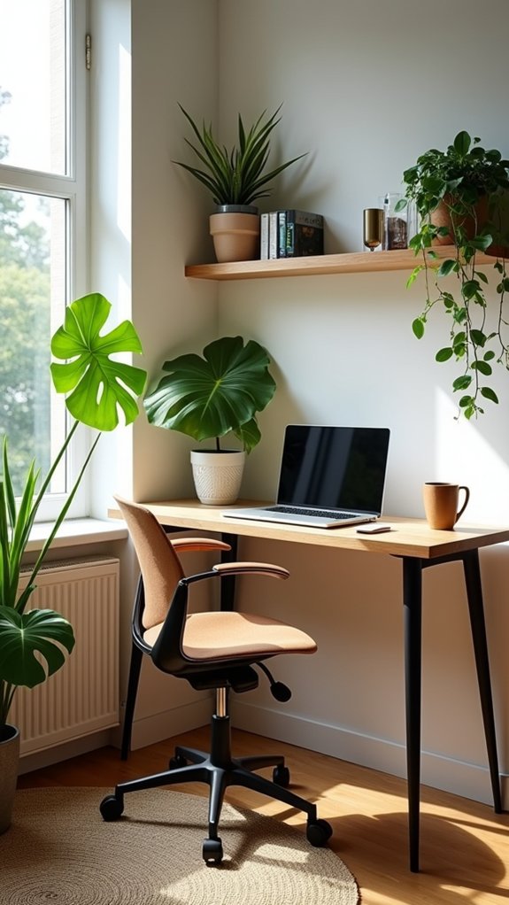 plants enhance workspace atmosphere