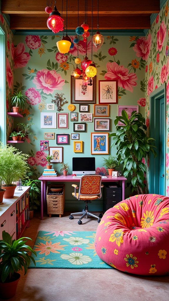 playful and inspiring decor