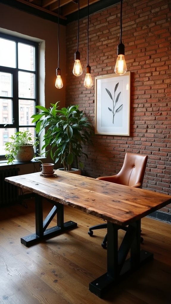reclaimed wood enhances design