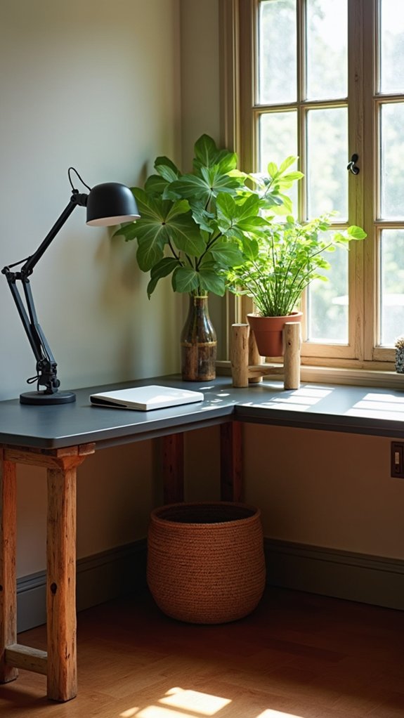 revitalizing wooden plant stand