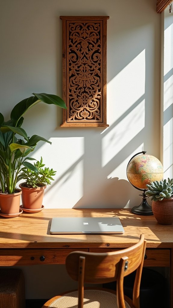 rustic wooden wall art